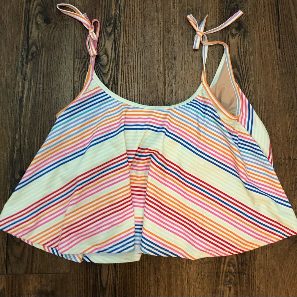 KJ rainbow stripe swing top medium